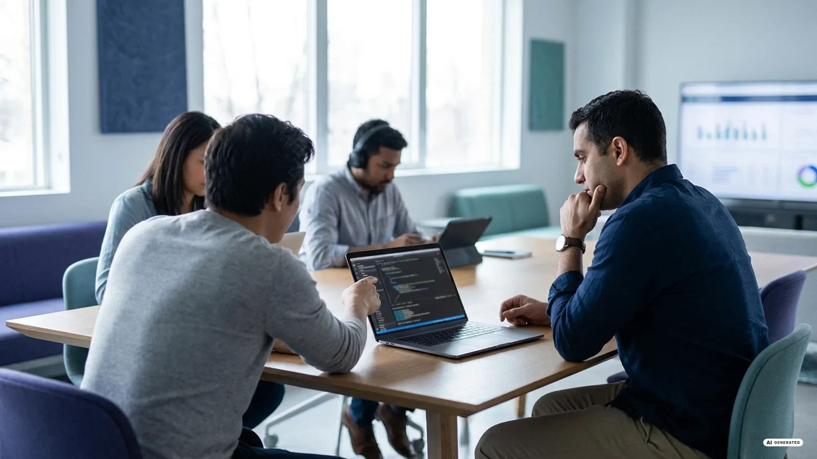 Uno scudo digitale astratto protegge reti e server collegati